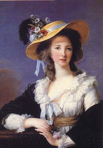 eisabeth Vige-Lebrun Portrait of the Duchess de Polignac